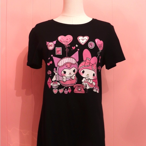 Sanrio My Melody & Kuromi T-Shirt - Picture 3 of 5